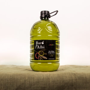 Oli d'oliva verge extra. Cooperativa Agrícola de l'Albi. Garrafa 5 L