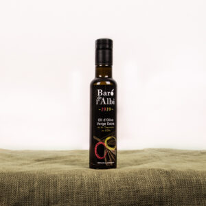 Oli d'oliva verge extra. Cooperativa Agrícola de l'Albi. Ampolla 250 ml oli