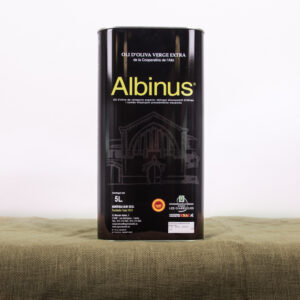 Oli d'oliva verge extra. Cooperativa Agrícola de l'Albi. Llauna 5 L oli