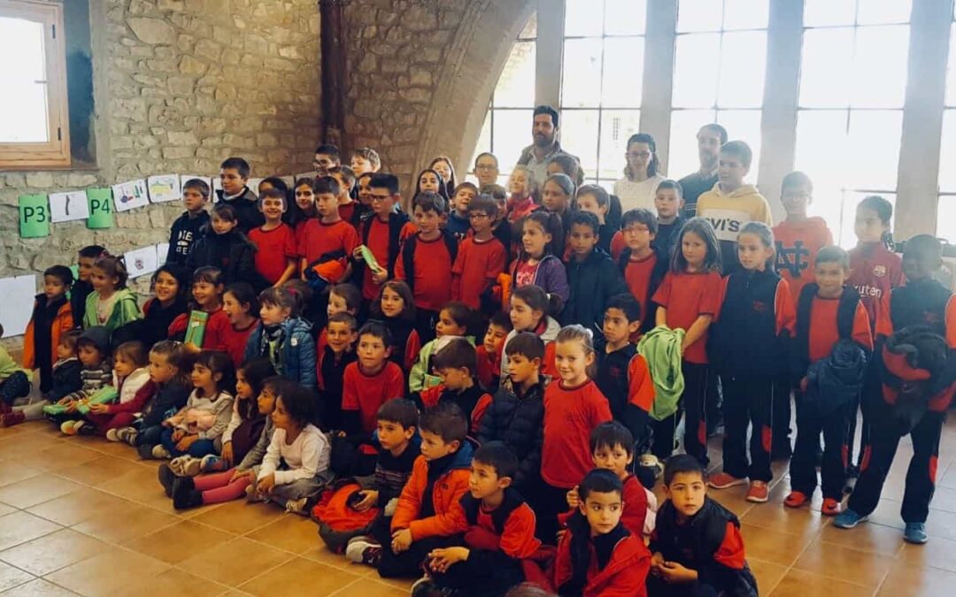 Los alumnos de la escuela pública Els Aubis visitan la Cooperativa de L’Albi