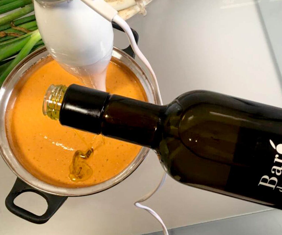Salsa de calçots con aceite de oliva virgen extra Baró de l’Albi